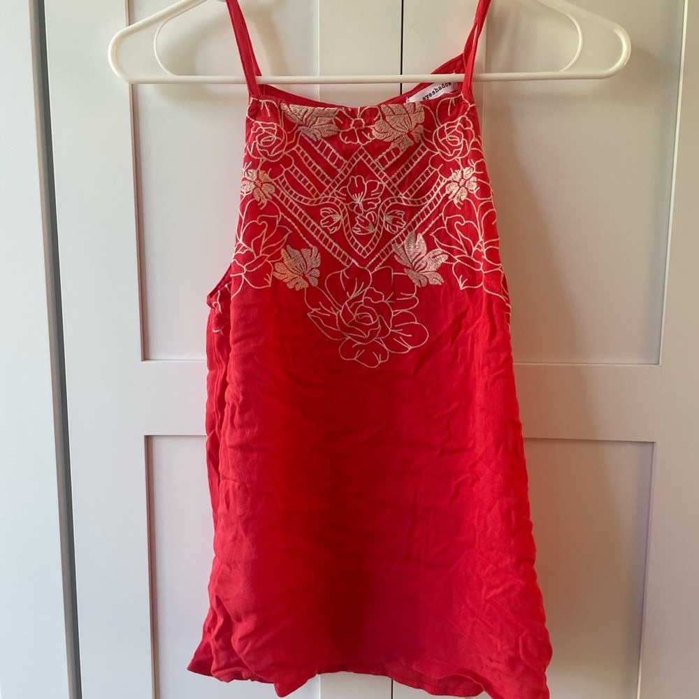 Float Bright Coral Top